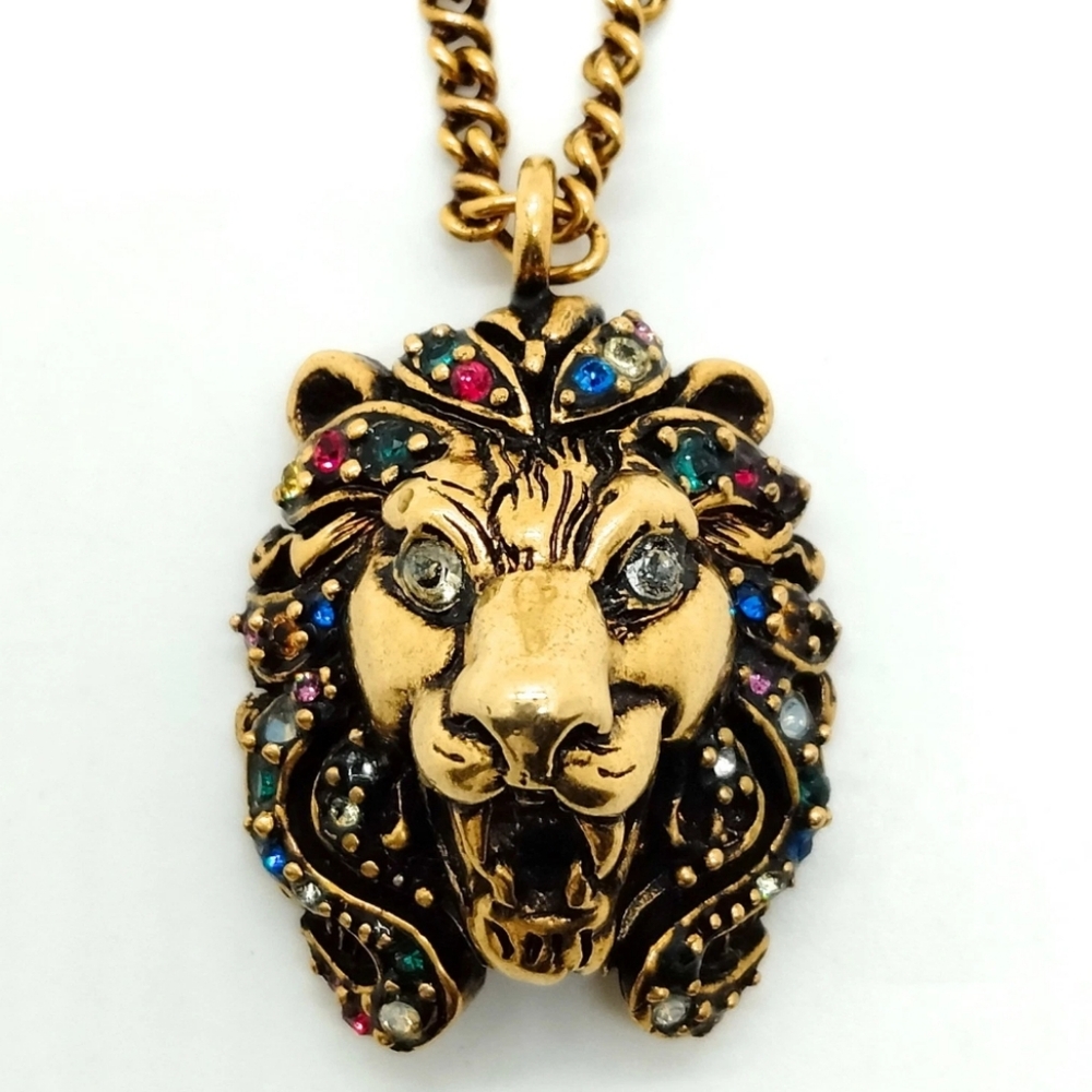 GUCCI Lion Head Necklace‎